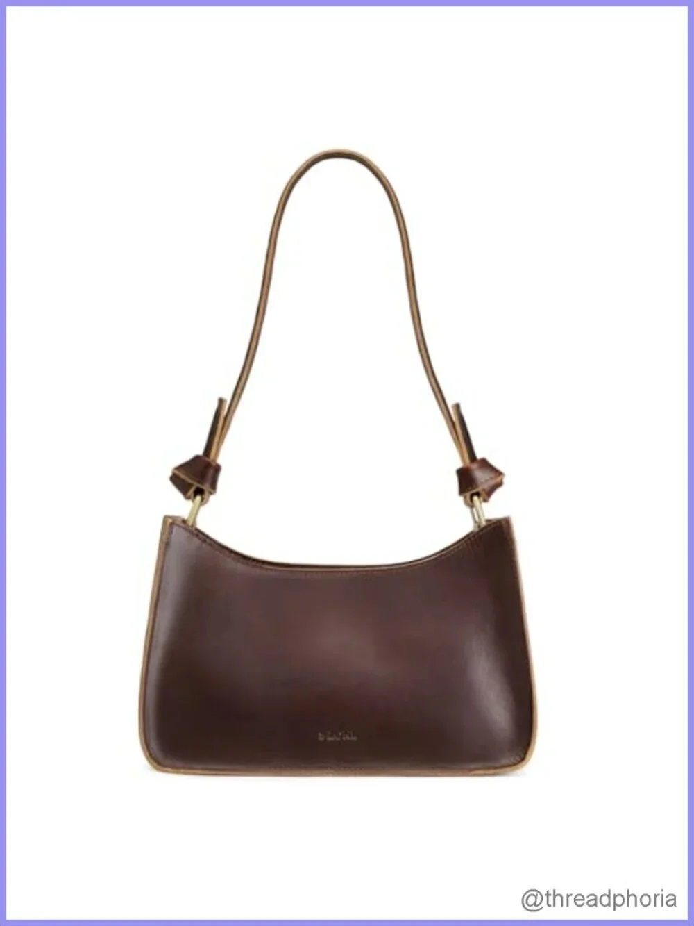 Genuine Leather Hobo Bag Women Small Shoulder Purse Handbag Full Grain